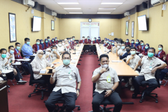 Kunjungan Poltekkes dalam rangka praktik penyehatan Udara