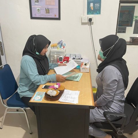 Kunjungan Monev ILISARI di Puskesmas Batu Aji - Batam (salah satu lokus sentinel)